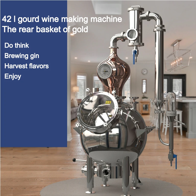 Wine Beer The Whiskey - 42L Su Kabağı Şeklindeki İmbik Evde