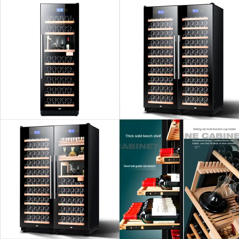 Wine Beer Fridge Cabinet - Şarap Buzdolabı Kompresörlü Bar Soğutucusu Bira