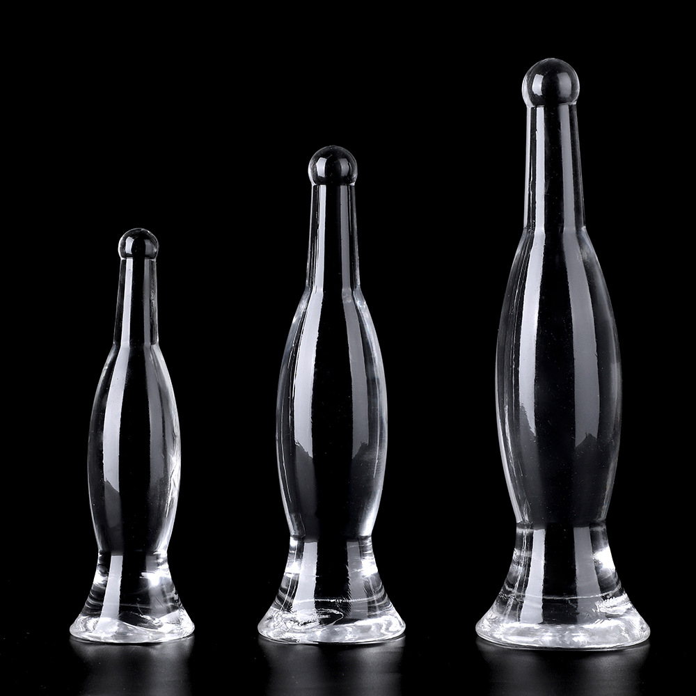 Wine Bottle Size - Kristal Şarap Şişesi Şeklinde Yumuşak TPE