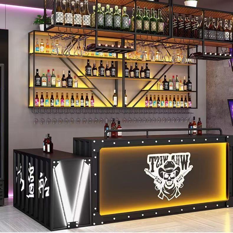 Wine Beer Rack - Duvara monte şarap rafı Duvara monte
