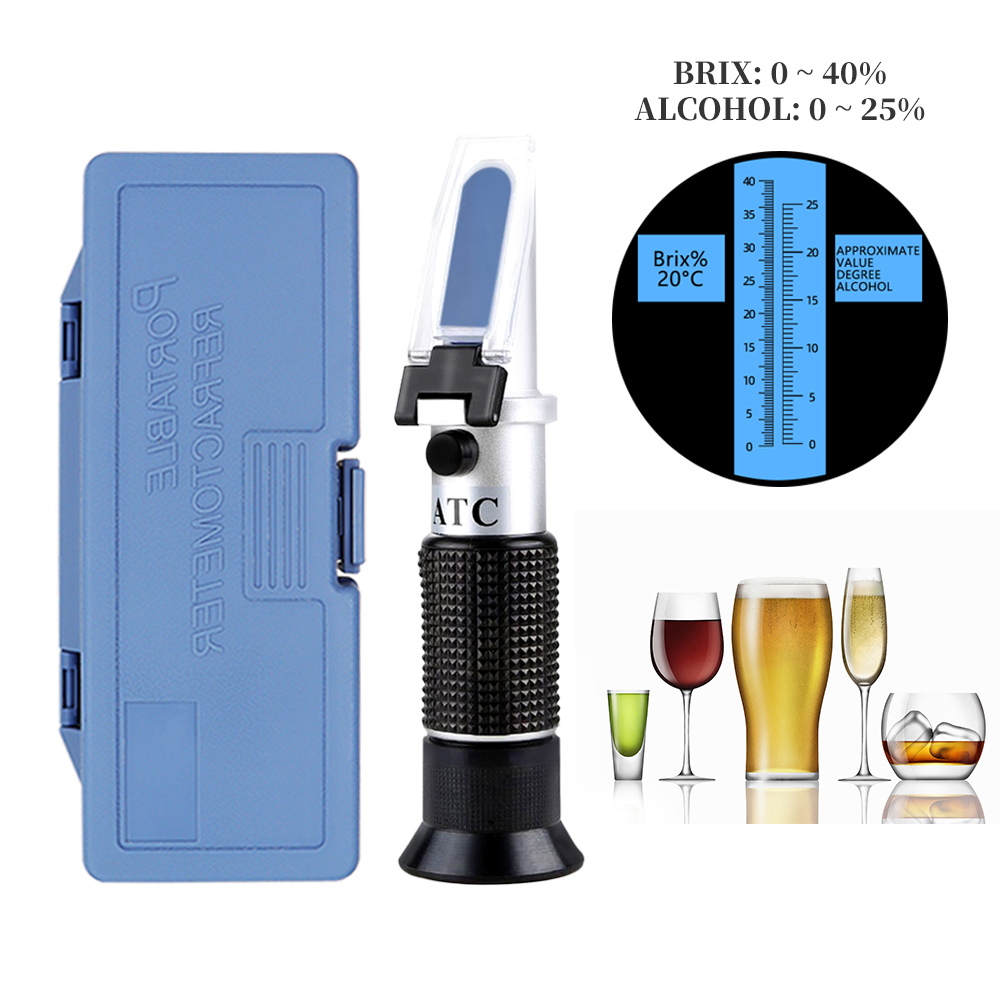 Wine To Beer Alcohol - 2 in 1 el alkol Brix