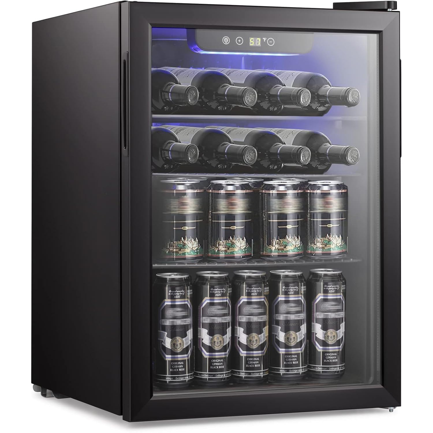 Wine Beer Fridge Cabinet - 2.6cu.ft Şarap Soğutucu/Dolap İçecek Buzdolabı, Küçük