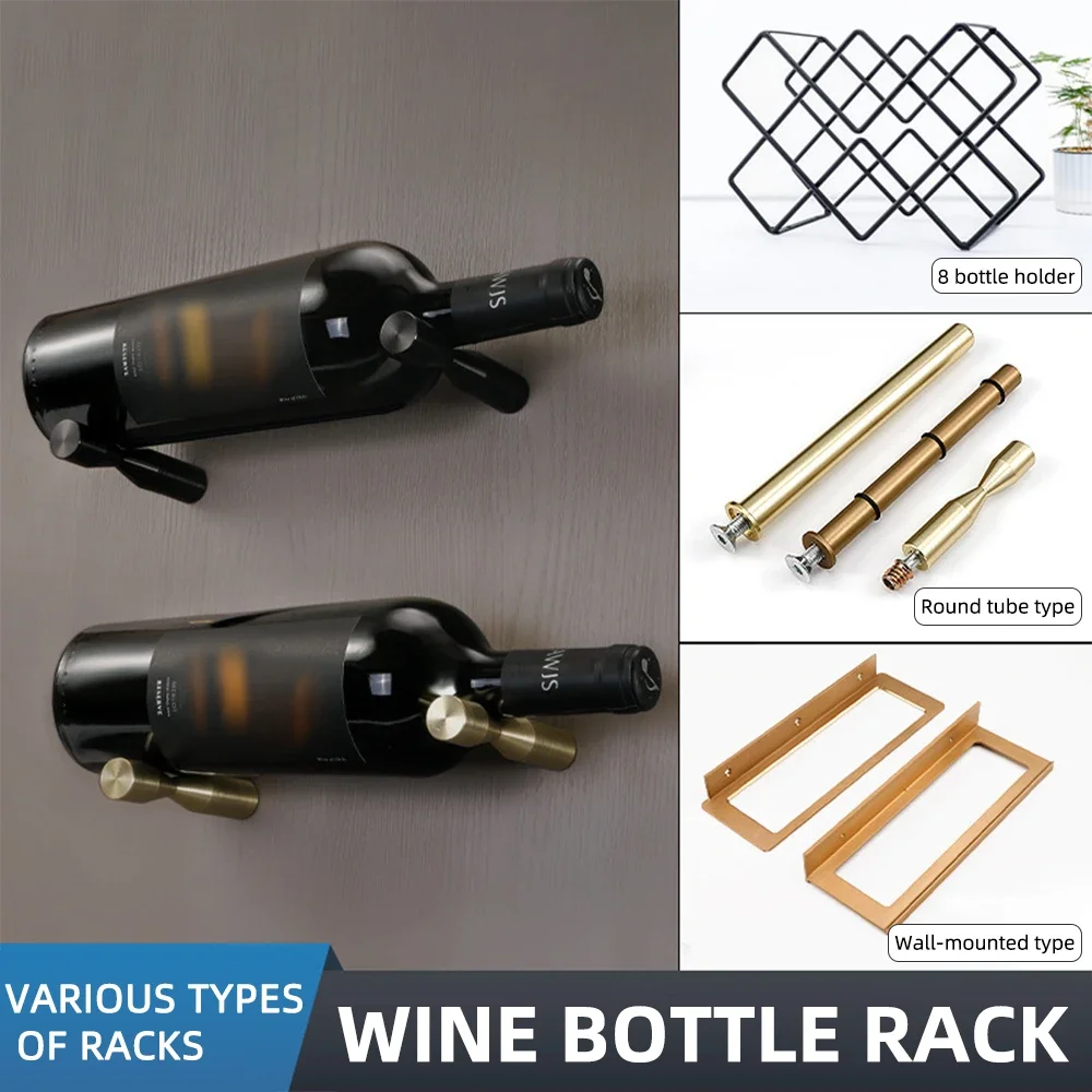 Wine Beer Rack - Alüminyum Alaşımlı Şarap Rafı, Bira Şampanya