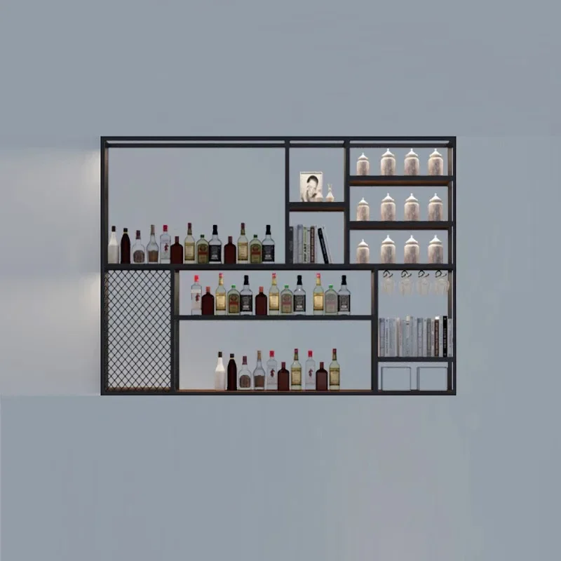 Wine Bottle Size - Büfe Depolama Salonu Şarap Dolabı Teşhir