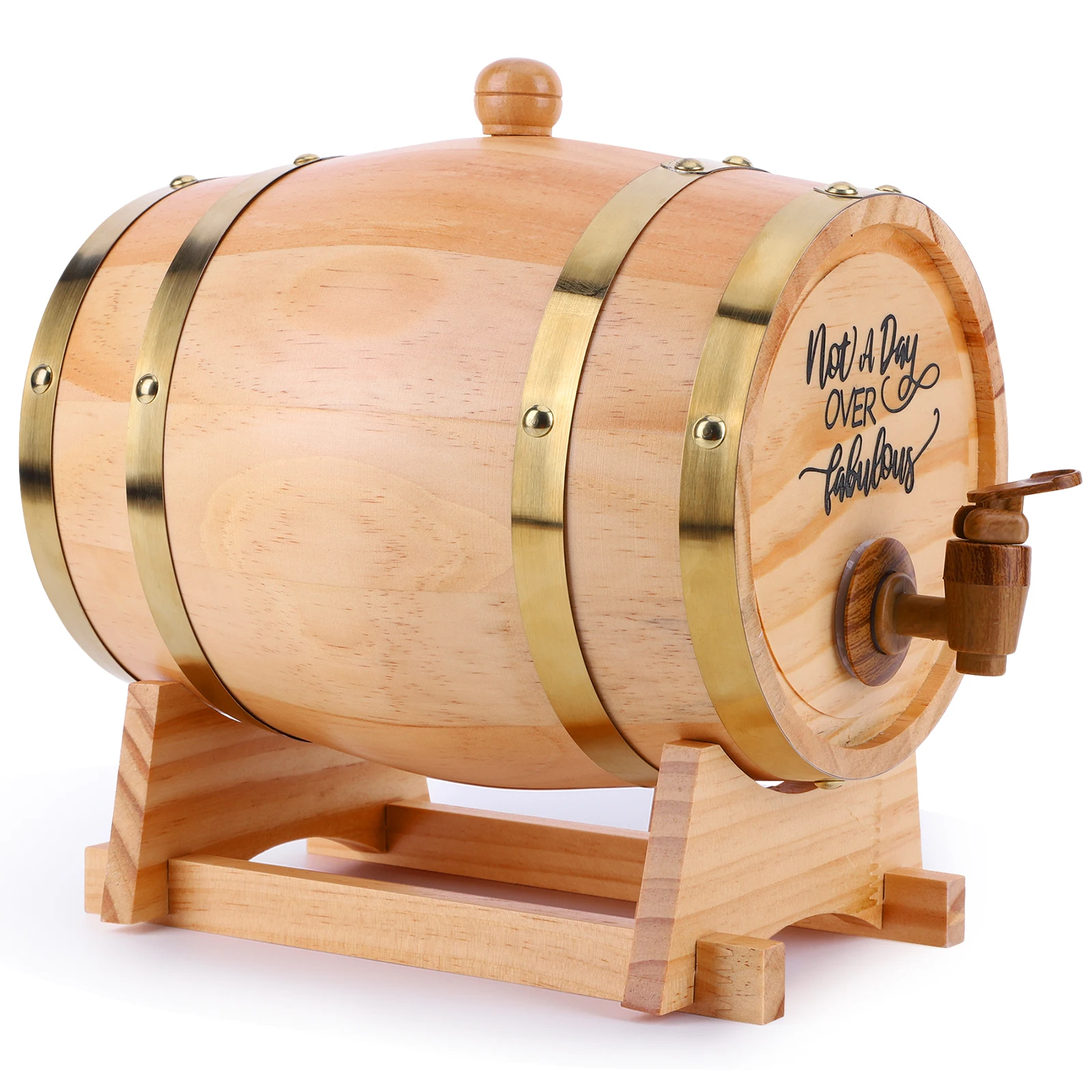 3L Ahşap Viski Fıçısı, Standlı - Wine Beer The Whiskey incelemesi ve fiyatı