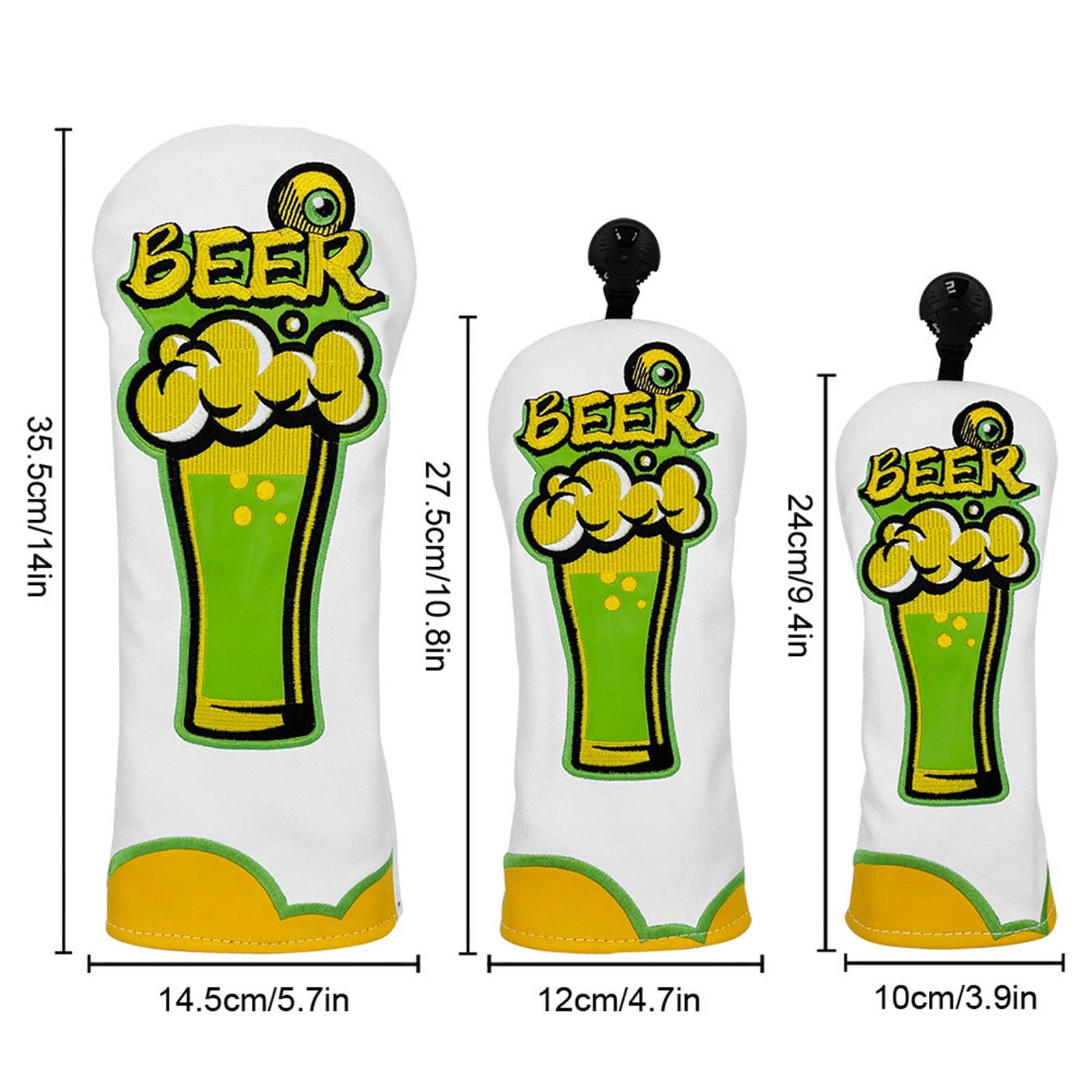 Bira Nakışlı PU Deri Golf Sopa - Beer & Wine Grab incelemesi ve fiyatı