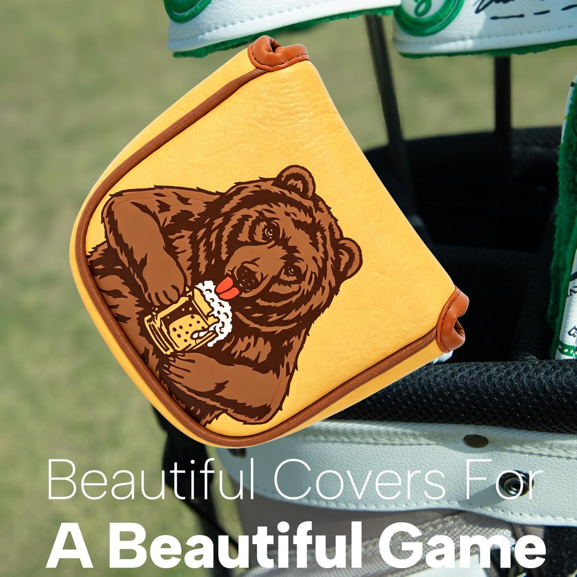 Kafatası Nakışlı Golf Sopası B - Beer & Wine Grab incelemesi ve fiyatı