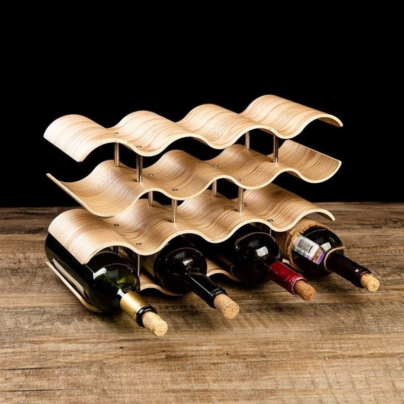 Dalgalı Şarap Şişesi Tutucular - Wine Beer Rack incelemesi ve fiyatı