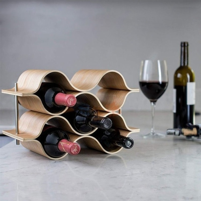 Dalgalı Şarap Şişesi Tutucular - Wine Beer Rack incelemesi ve fiyatı
