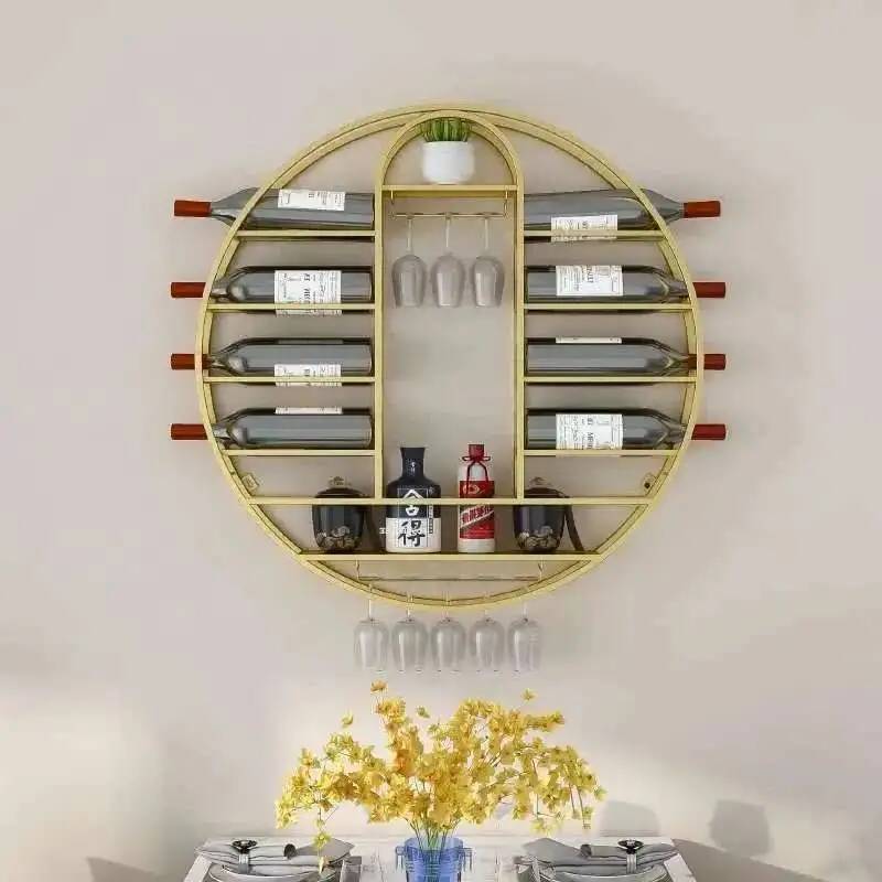 Modern İskandinav Yuvarlak Duv - Wine Rack Wall Mount incelemesi ve fiyatı