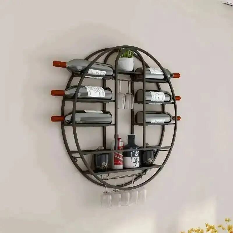 Modern İskandinav Yuvarlak Duv - Wine Rack Wall Mount incelemesi ve fiyatı