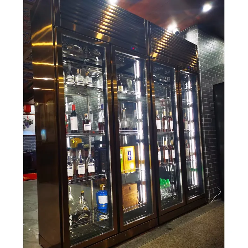 Elektrikli 3 Cam Kapılı Tek Sı - Wine Beer Fridge Cabinet incelemesi ve fiyatı
