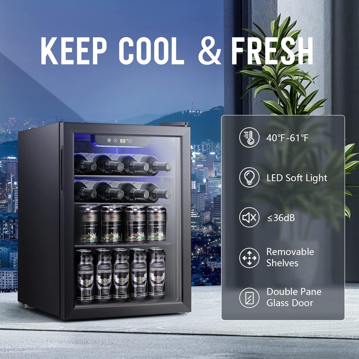 2.6cu.ft Şarap Soğutucu/Dolap  - Wine Beer Fridge Cabinet incelemesi ve fiyatı