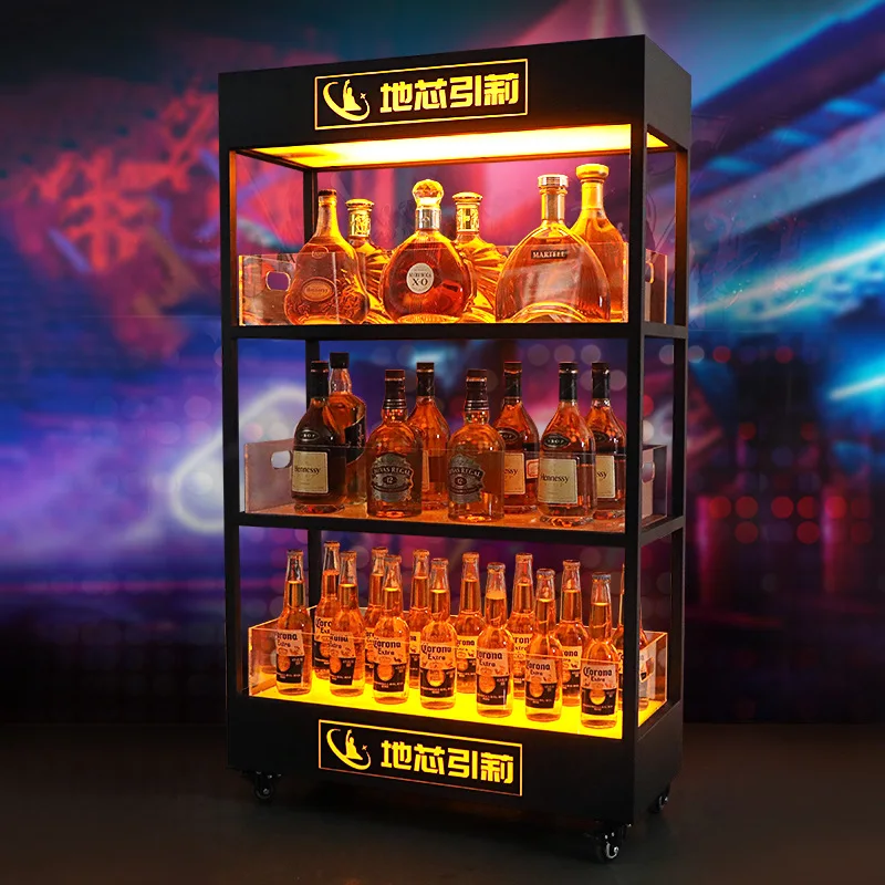 Bar üç katmanlı ışıklı şarap d - Wine Beer Rack incelemesi ve fiyatı