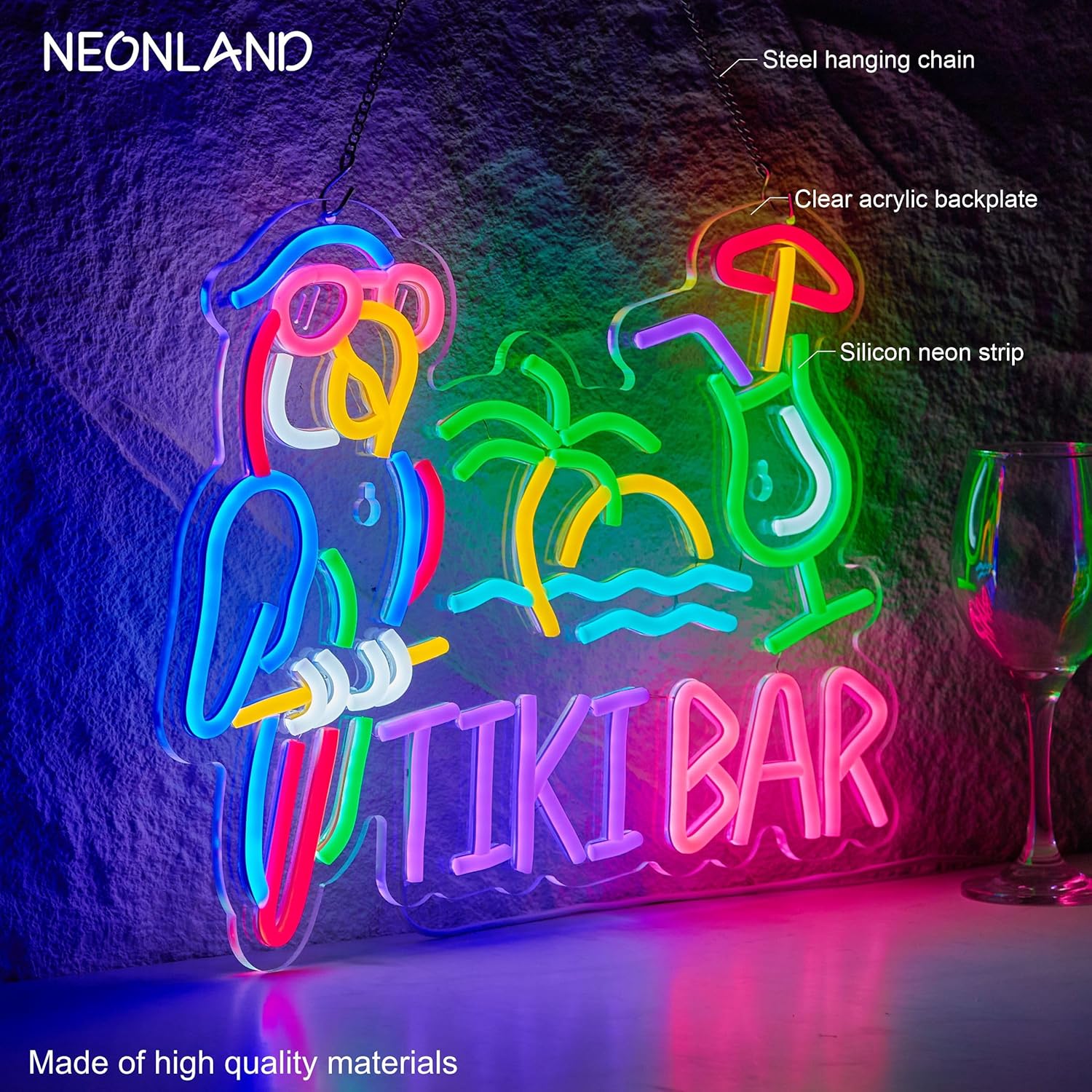Tiki Bar Papağan Palmiye Ağacı - Beer & Wine Grab incelemesi ve fiyatı