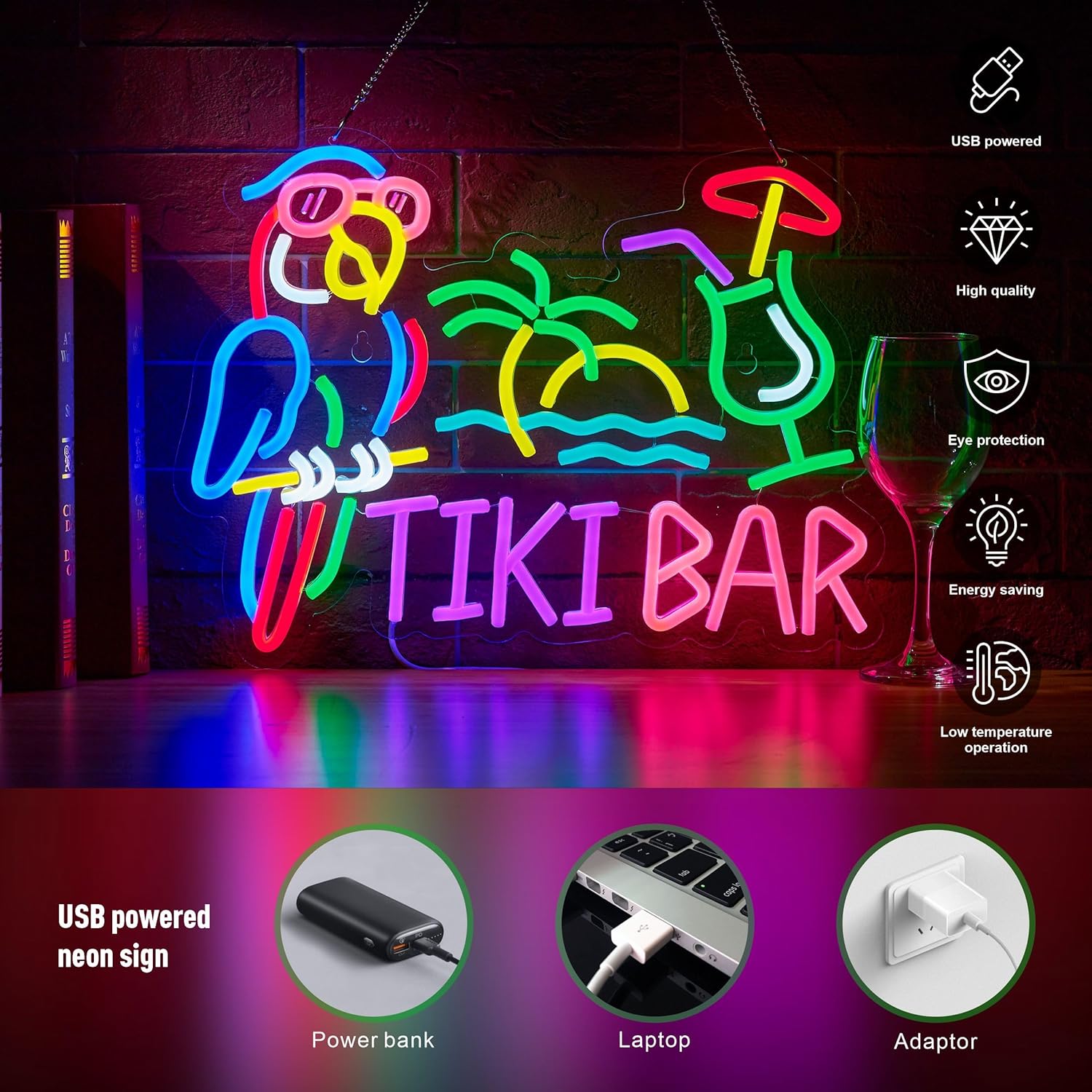 Tiki Bar Papağan Palmiye Ağacı - Beer & Wine Grab incelemesi ve fiyatı