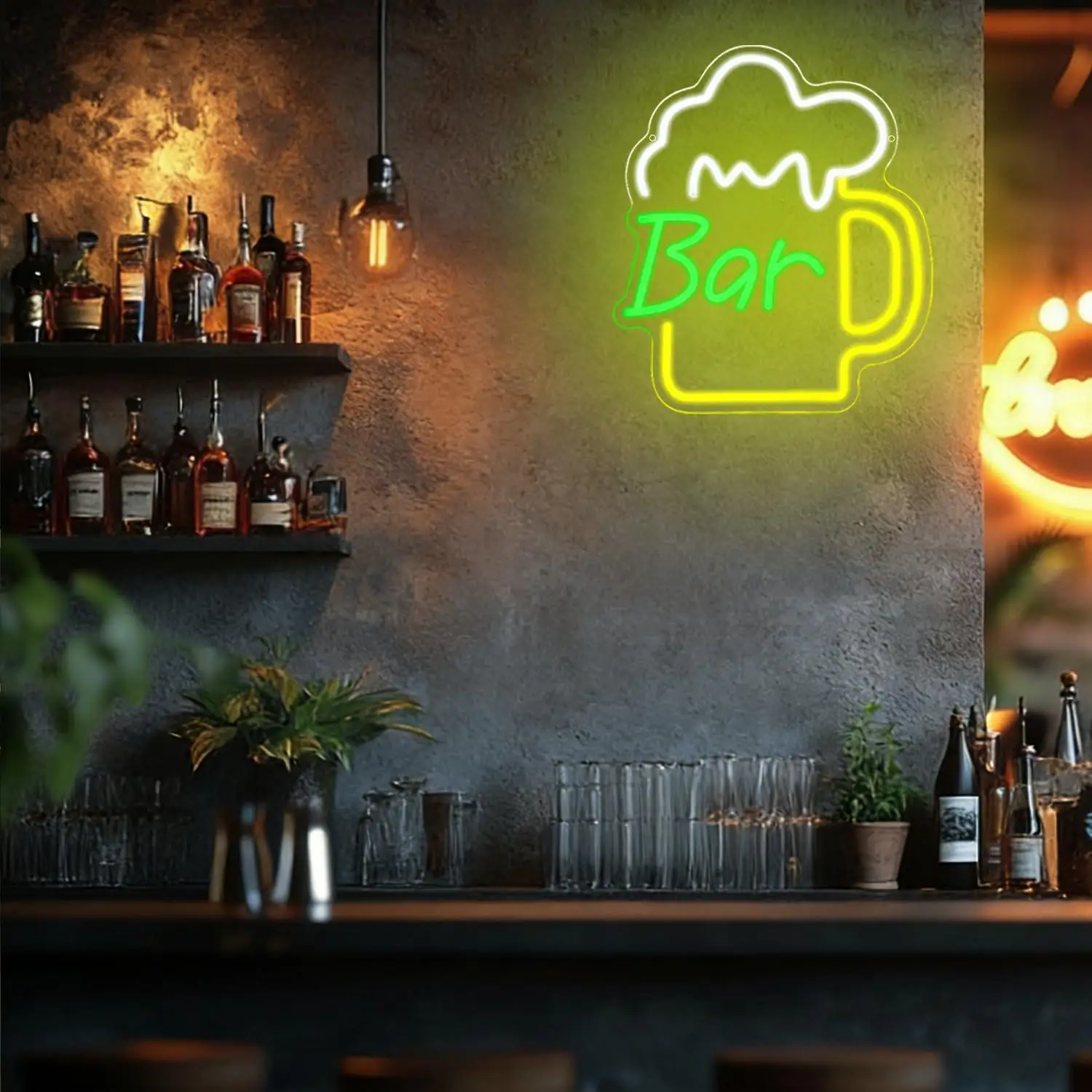 Bira Barı Neon Tabela USB Kısı - Beer & Wine Grab incelemesi ve fiyatı