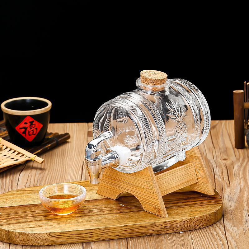 1L Cam Viski Fıçısı Şarap Fıçı - Wine To Beer Alcohol incelemesi ve fiyatı