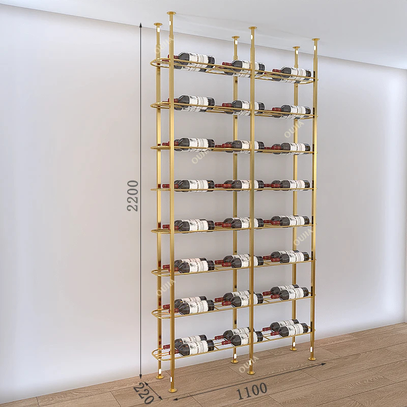 Özel Tasarım Metal Bar Restora - Wine Rack Wall Mount incelemesi ve fiyatı