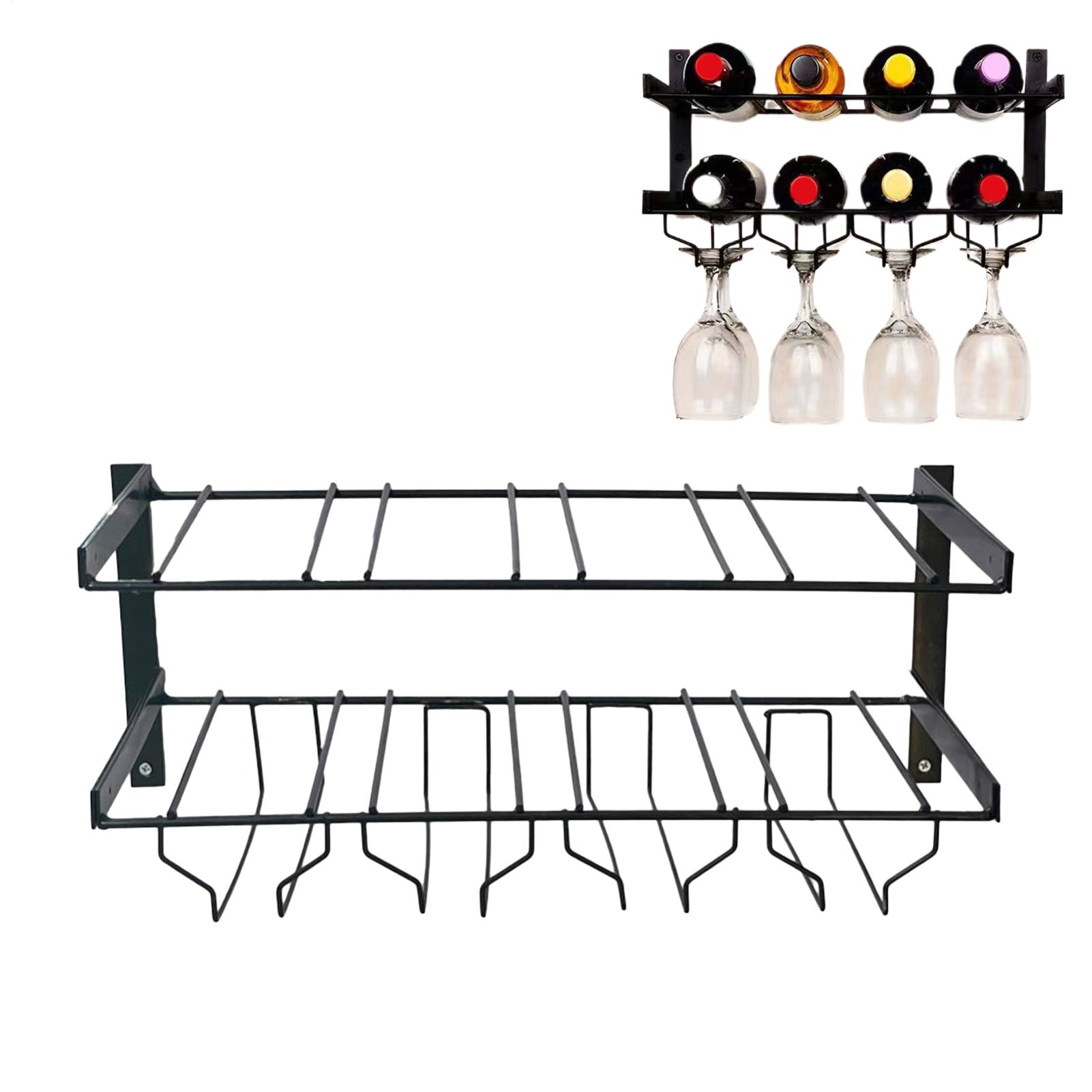 Duvara Monte Şarap Rafı Çift k - Wine Rack Wall Mount incelemesi ve fiyatı