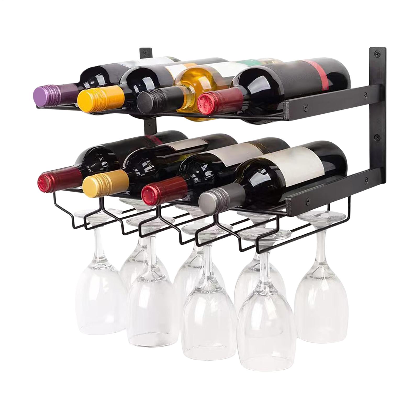 Duvara Monte Şarap Rafı Çift k - Wine Rack Wall Mount incelemesi ve fiyatı