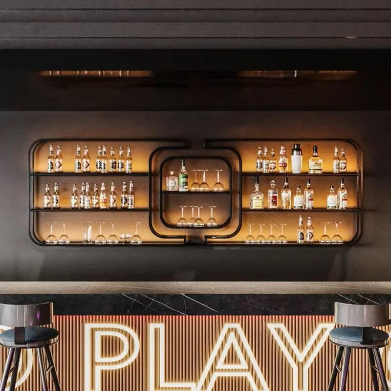 Bar Tezgahı için Basit Ferforj - Wine Rack Wall Mount incelemesi ve fiyatı