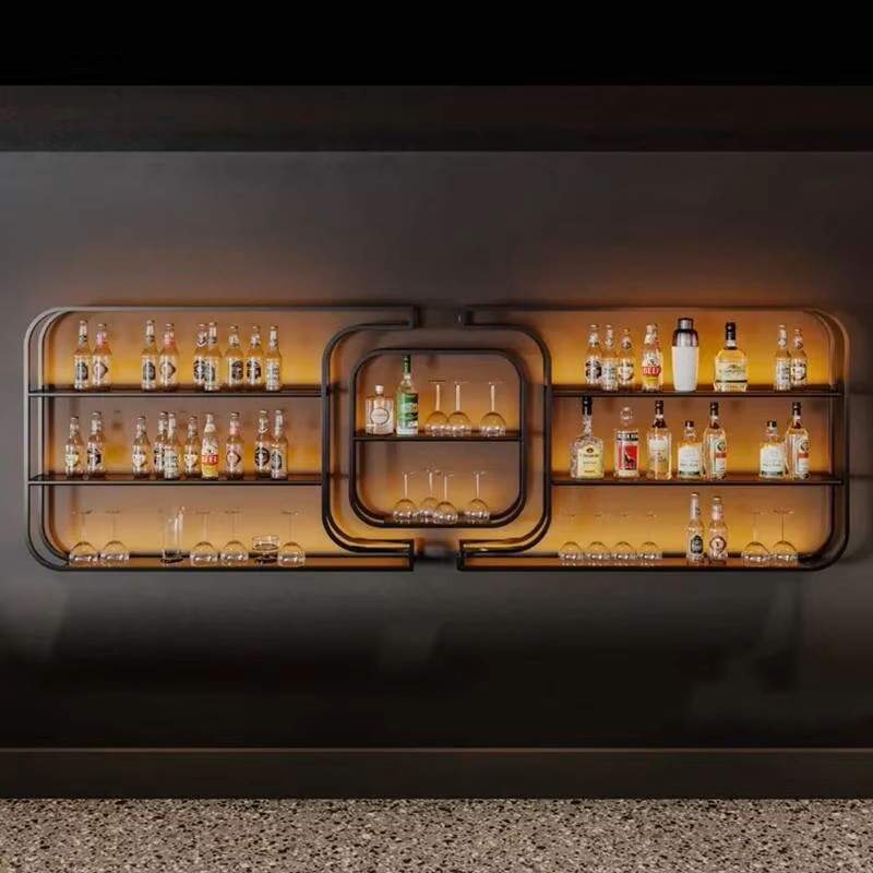 Bar Tezgahı için Basit Ferforj - Wine Rack Wall Mount incelemesi ve fiyatı